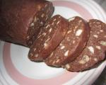 Шоколадная колбаса из печенья: рецепты